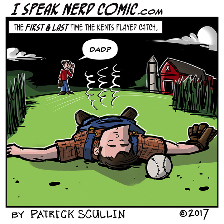 I Speak Nerd Comic Strip Super Game of Catch