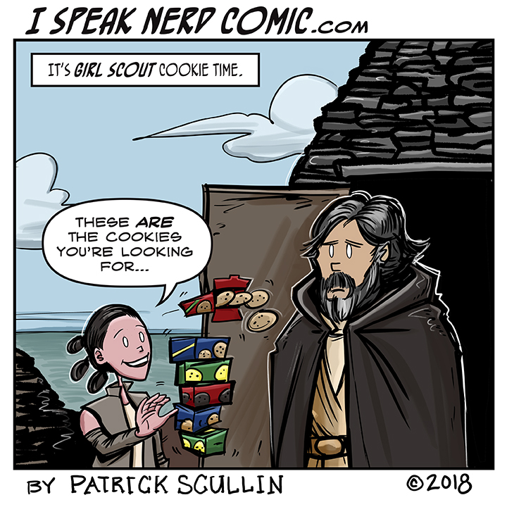 I Speak Nerd Comic Strip These Are the Cookies You're Looking For